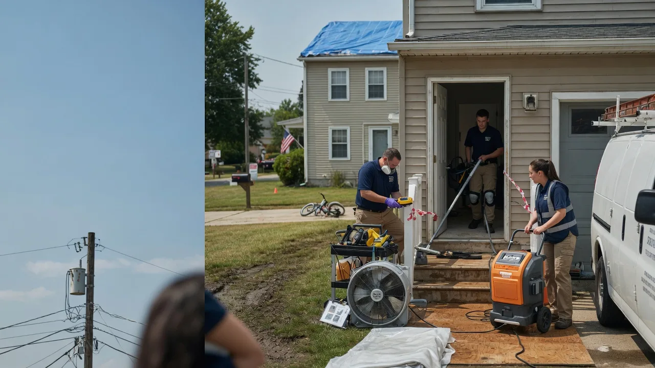 Water Damage Repair in Darrow, LA near me